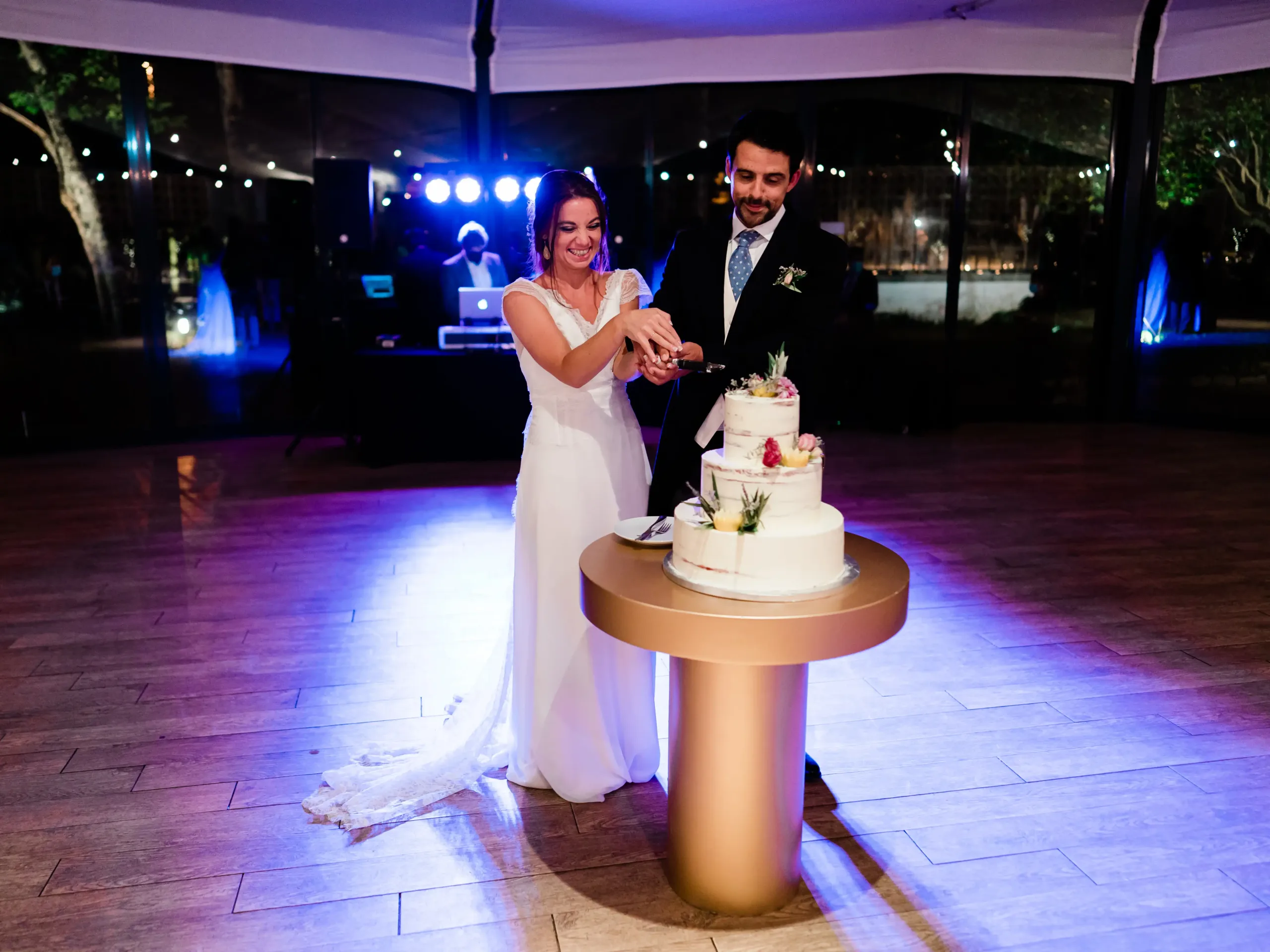 Casamento V e R - Clube Universitário do Porto - Corte do bolo